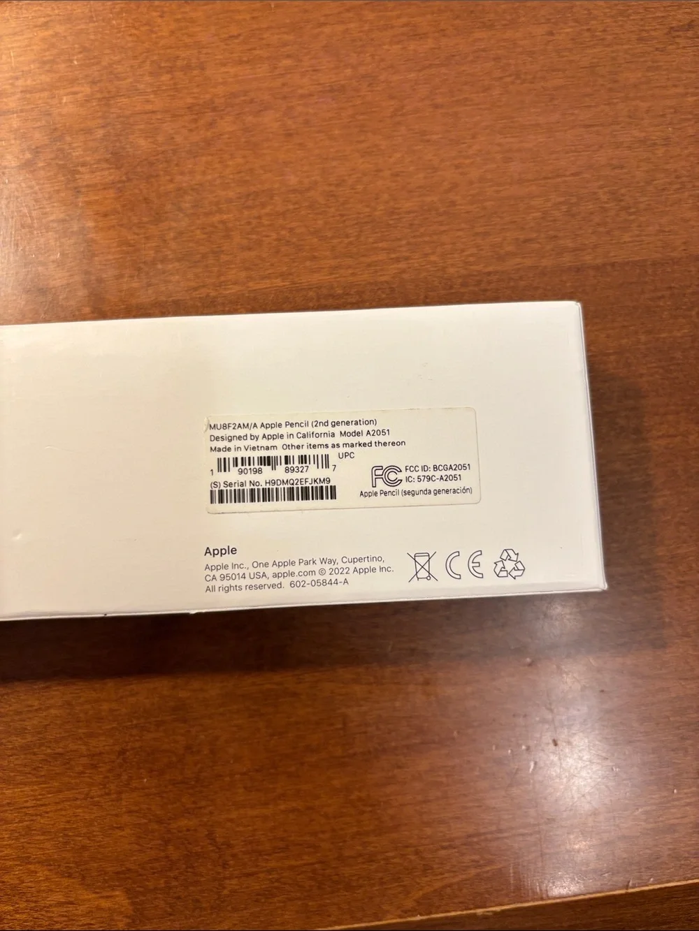 NEW Apple Pencil (2nd Generation) - White Stylus